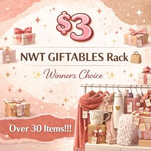 🛍️ $3 NWT GIFTABLES RACK 🛍️ WINNERS CHOICE 🎁
